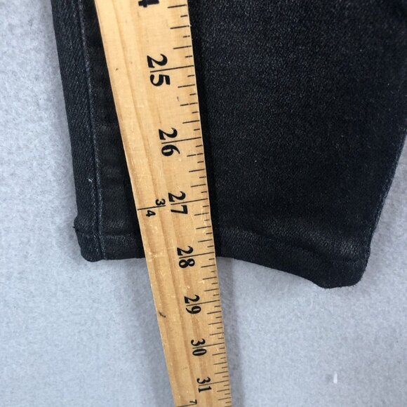 Citizens of Humanity Jeans Womens 28 Indigo Wax Coated Rocket High Rise Skinny - Picture 7 of 16